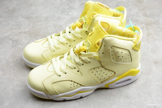 Kick Theory Floral Dynamic Yellow Air Retro Jordan (GS) 6 543390-800 0810